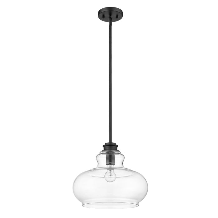 Acclaim Lighting IN21251BK One Light Pendant, Matte Black