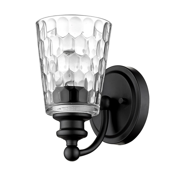 Acclaim Lighting IN40020BK One Light Wall Sconce, Matte Black