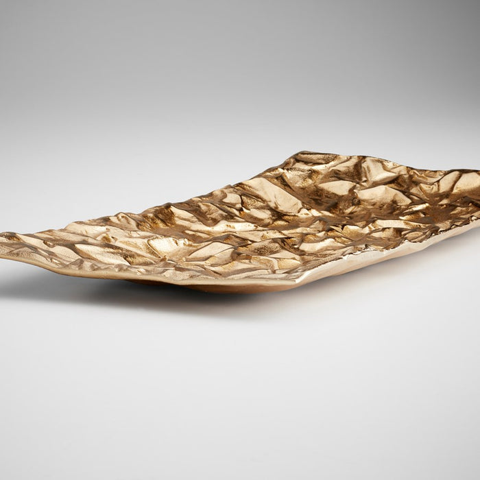 Cyan 10631 Tray, Gold