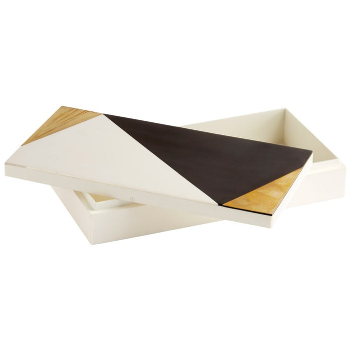 Cyan 10654 Container, Black - Gold - White