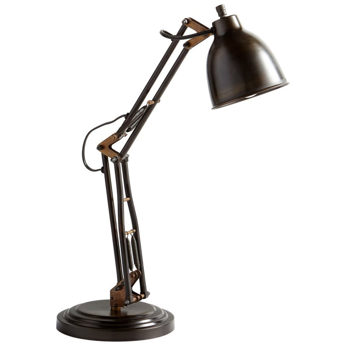 Cyan 10661 One Light Table Lamp, Bronze
