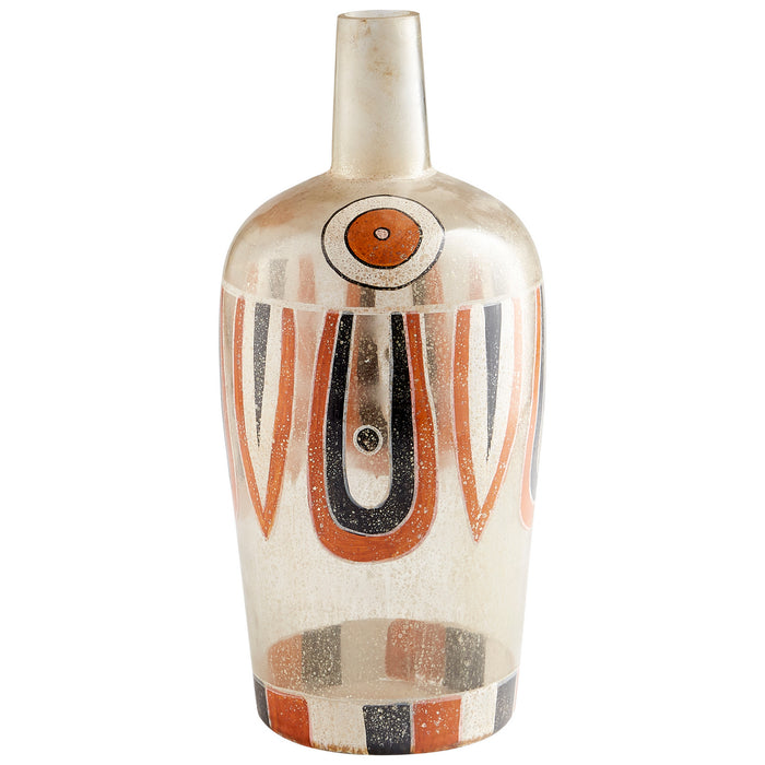Cyan 10667 Vase, Brown - Bronze - Rust