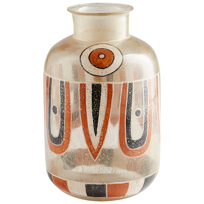 Cyan 10668 Vase, Brown - Bronze - Rust