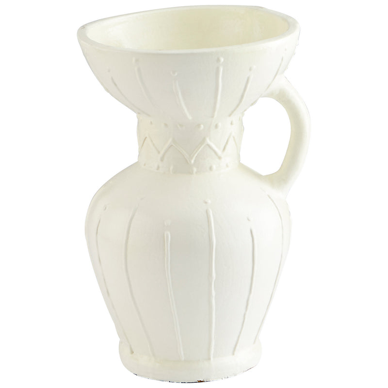 Cyan 10673 Vase, White