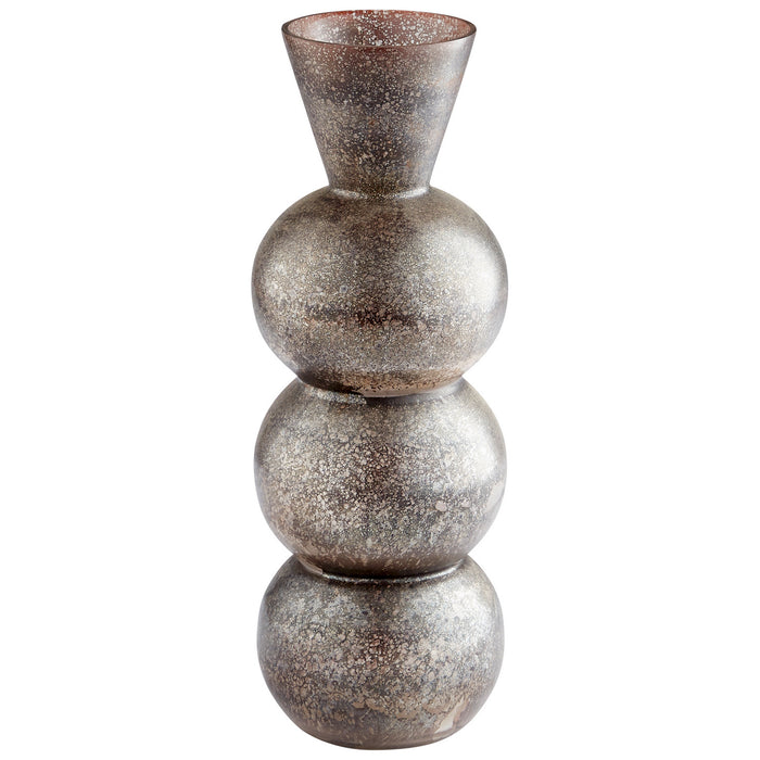 Cyan 10675 Vase, Zinc