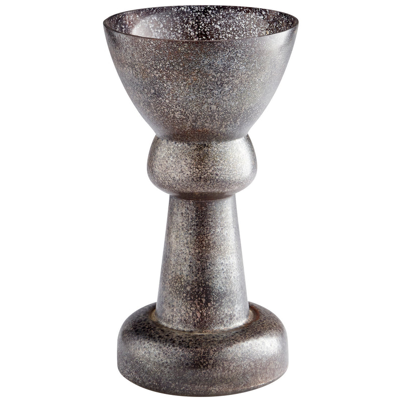 Cyan 10676 Vase, Zinc