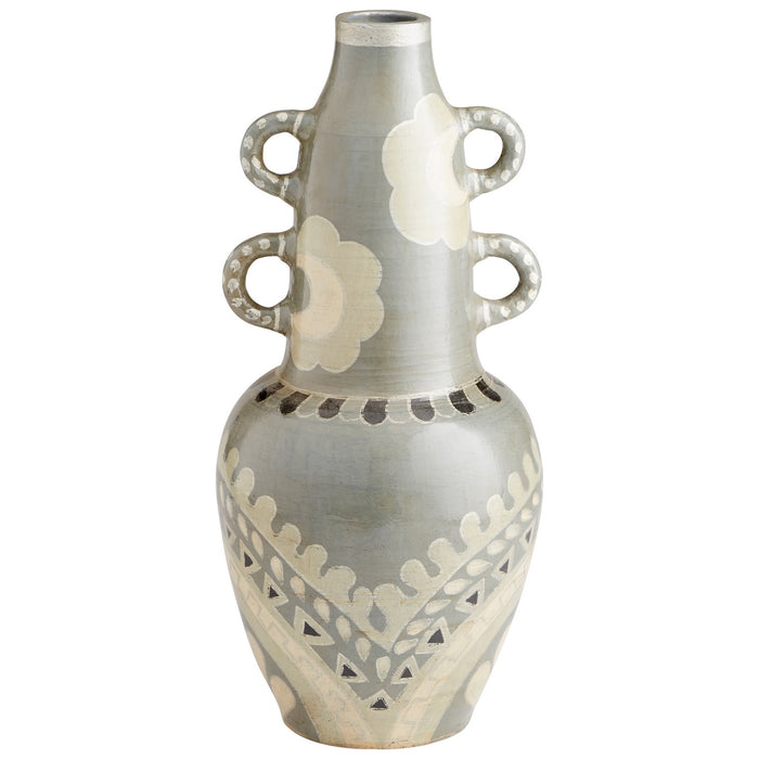 Cyan 10682 Vase, Olive Green