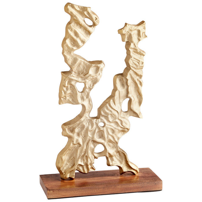 Cyan 10697 Sculpture, Gold