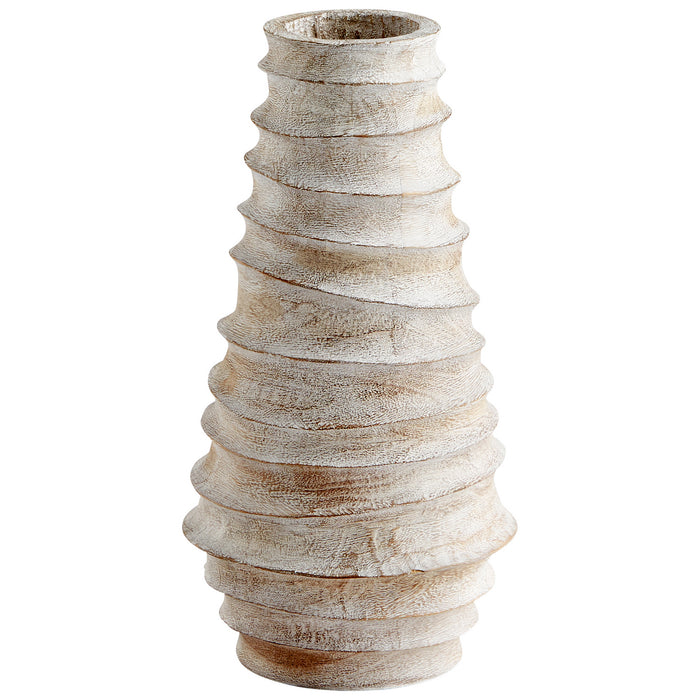 Cyan 10726 Vase, Whitewashed