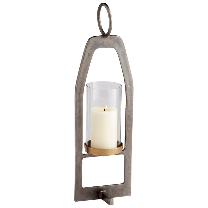 Cyan 10727 Candleholder, Bronze And Brass