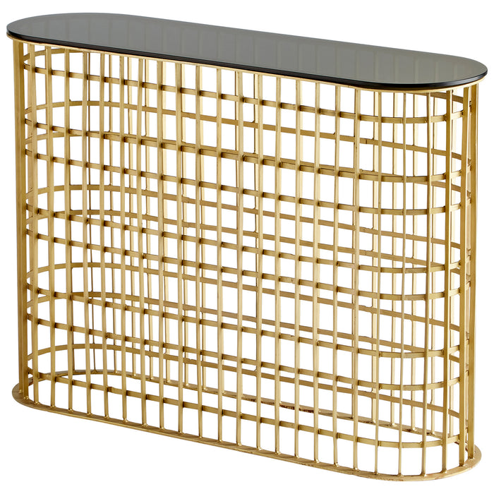 Cyan 10779 Console Table, Antique Brass