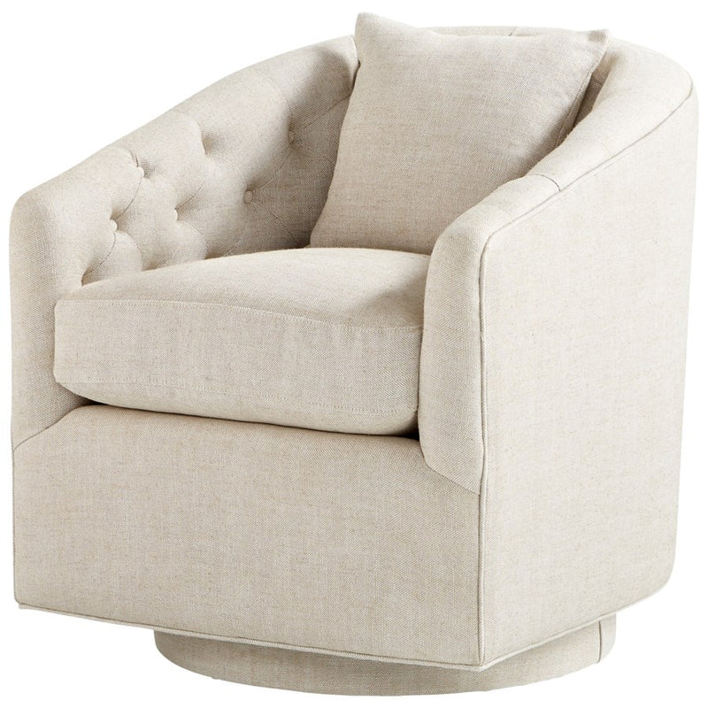 Cyan 10787 Chair, Cream