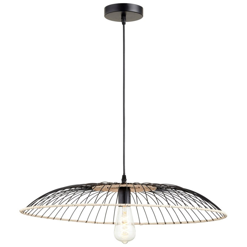 Cyan 10794 One Light Pendant, Matte Black
