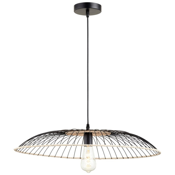 Cyan 10794 One Light Pendant, Matte Black
