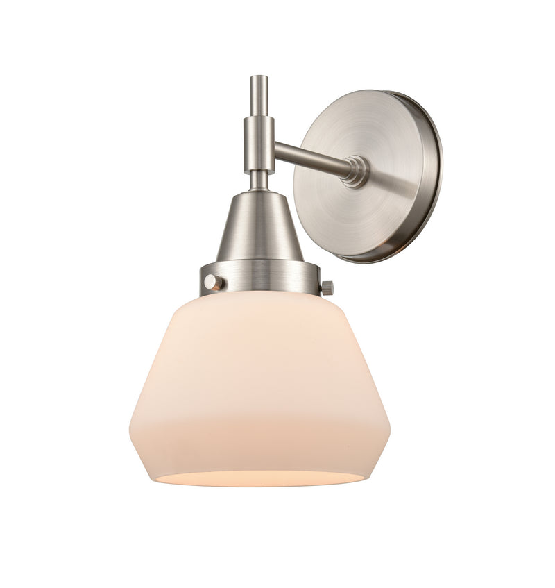 Innovations 447-1W-SN-G171 One Light Wall Sconce, Satin Nickel