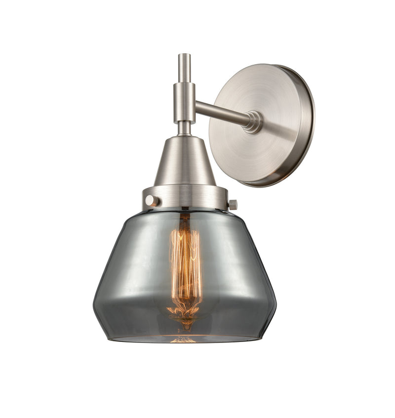 Innovations 447-1W-SN-G173 One Light Wall Sconce, Satin Nickel