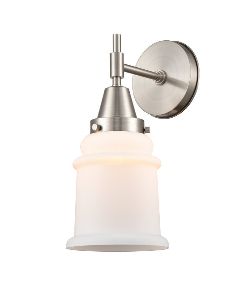 Innovations 447-1W-SN-G181 One Light Wall Sconce, Satin Nickel