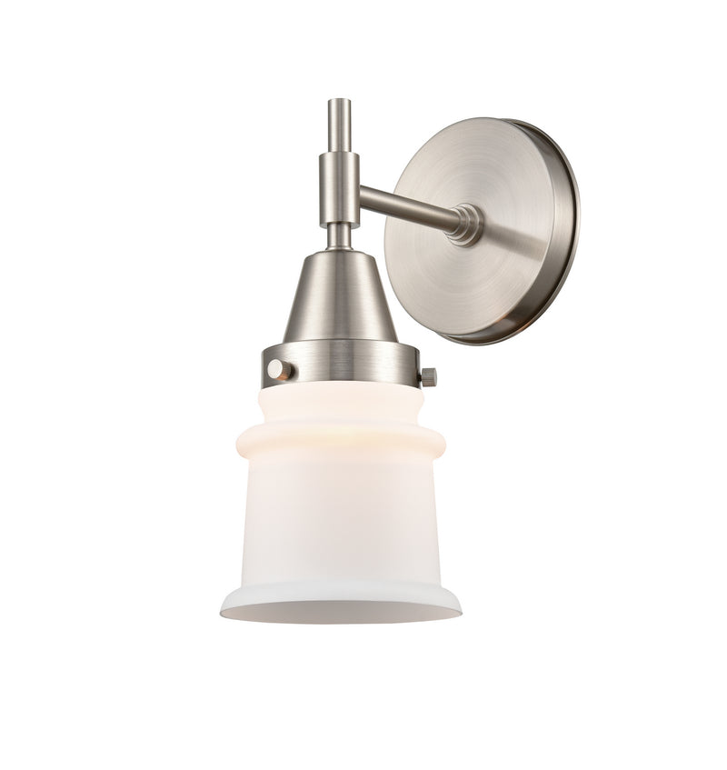 Innovations 447-1W-SN-G181S One Light Wall Sconce, Satin Nickel