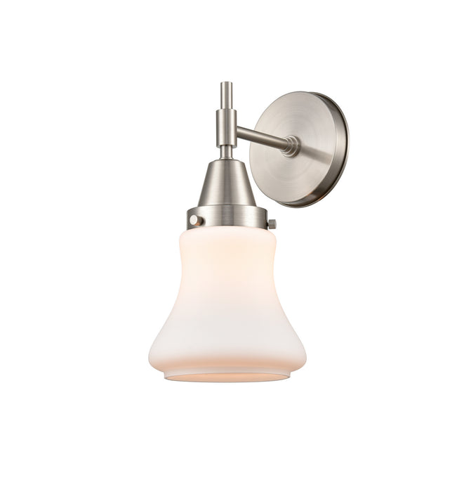 Innovations 447-1W-SN-G191 One Light Wall Sconce, Satin Nickel