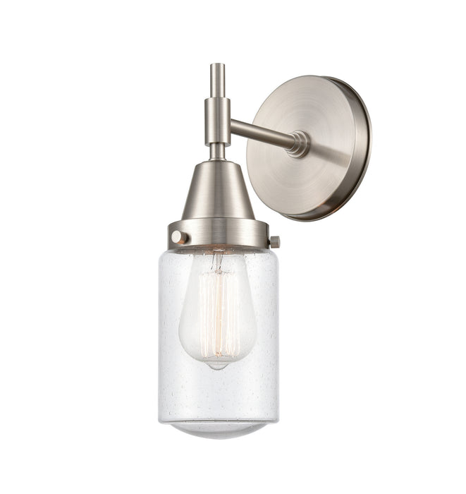Innovations 447-1W-SN-G314 One Light Wall Sconce, Satin Nickel