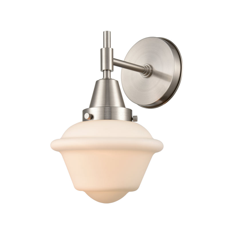 Innovations 447-1W-SN-G531 One Light Wall Sconce, Satin Nickel