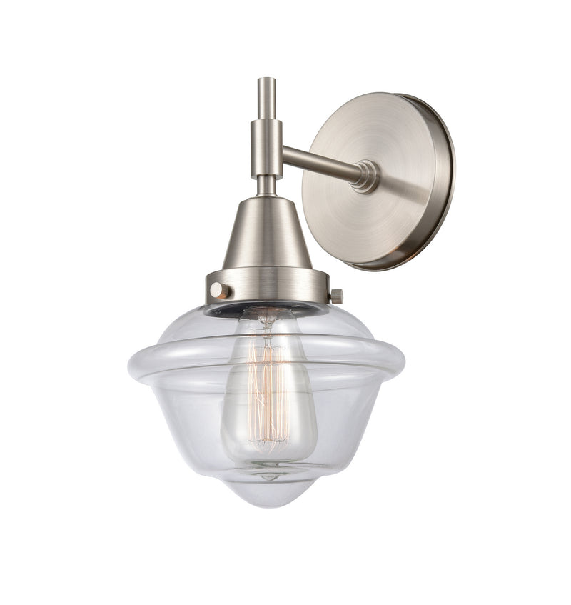 Innovations 447-1W-SN-G532-LED LED Wall Sconce, Satin Nickel