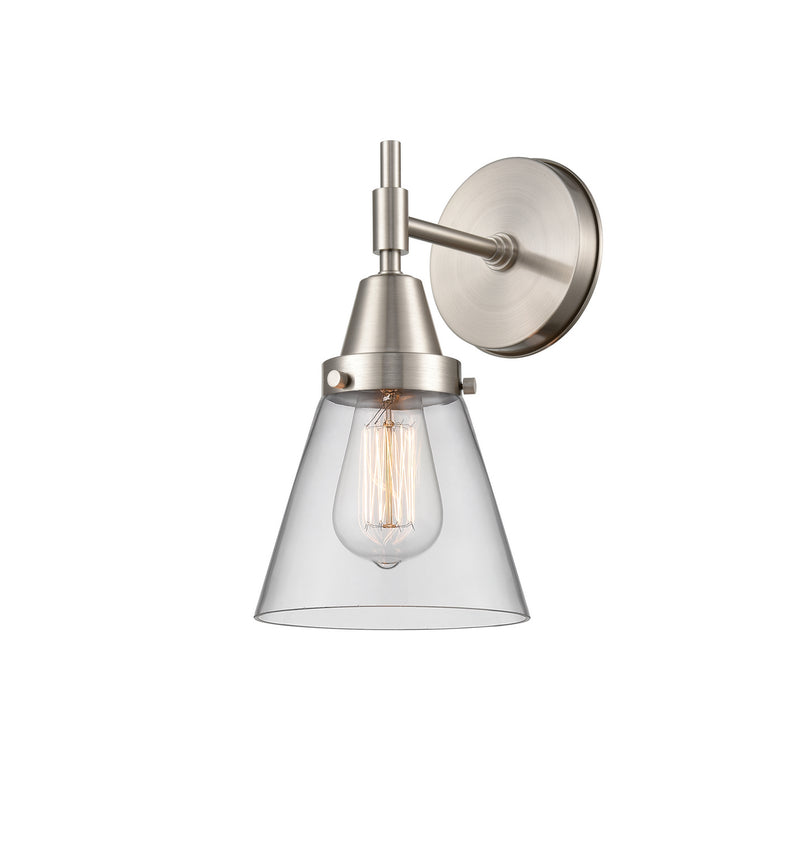 Innovations 447-1W-SN-G62-LED LED Wall Sconce, Satin Nickel