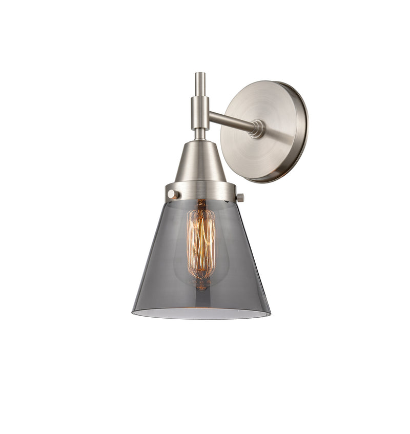 Innovations 447-1W-SN-G63-LED LED Wall Sconce, Satin Nickel