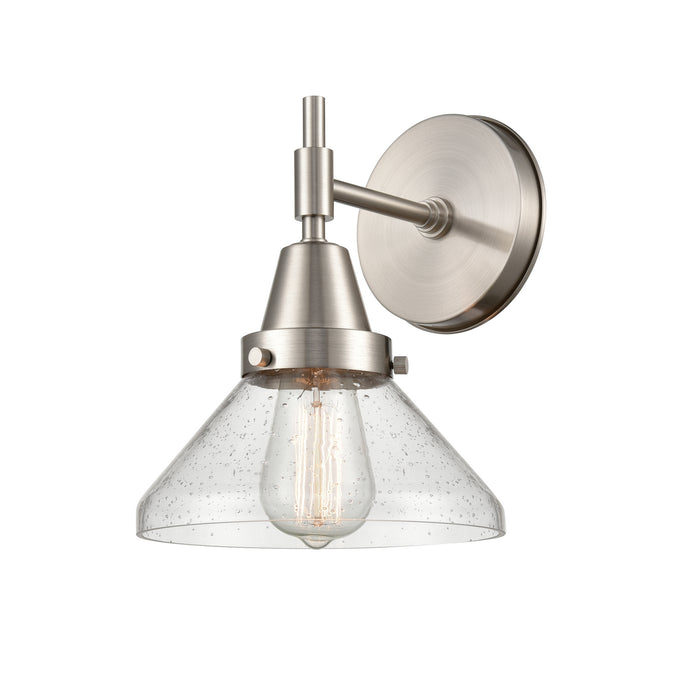 Innovations 447-1W-SN-SDY-LED LED Wall Sconce, Satin Nickel