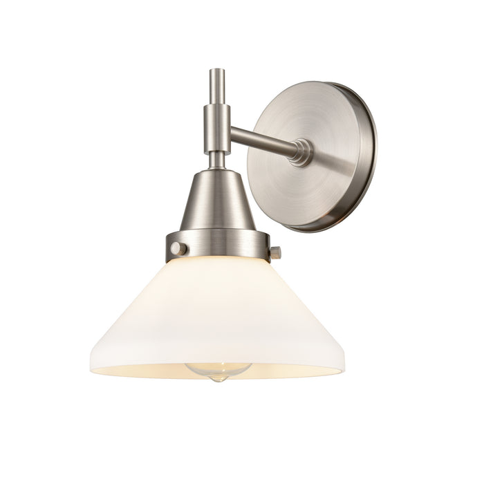 Innovations 447-1W-SN-W-LED LED Wall Sconce, Satin Nickel