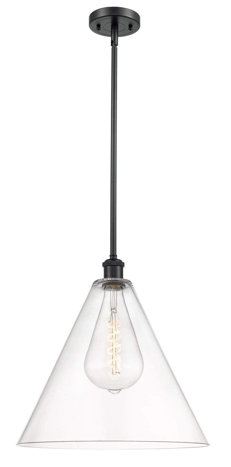 Innovations 516-1S-BK-GBC-162-LED LED Pendant, Matte Black