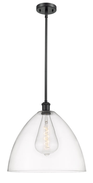 Innovations 516-1S-BK-GBD-162-LED LED Pendant, Matte Black