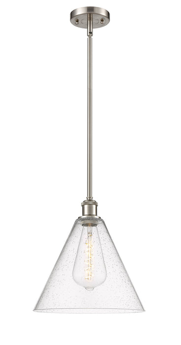 Innovations 516-1S-SN-GBC-124 One Light Mini Pendant, Brushed Satin Nickel
