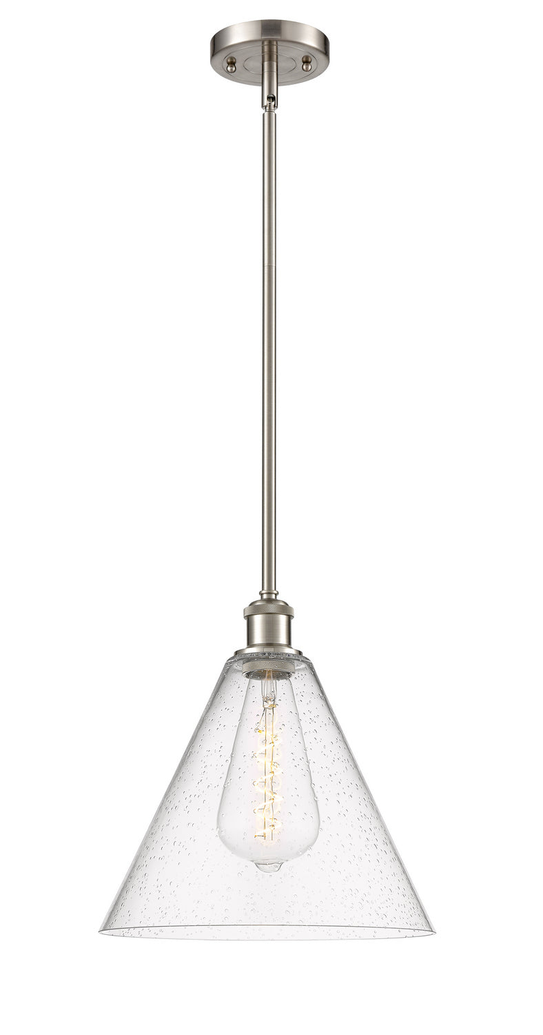 Innovations 516-1S-SN-GBC-124-LED LED Mini Pendant, Brushed Satin Nickel