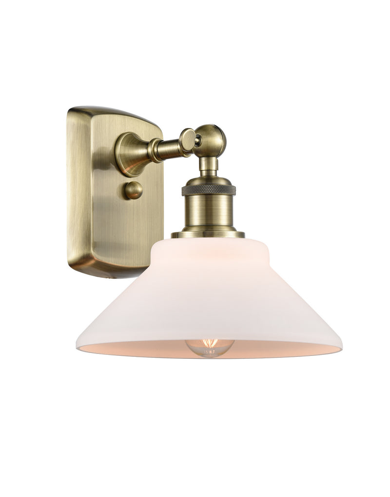 Innovations 516-1W-AB-G131 One Light Wall Sconce, Antique Brass
