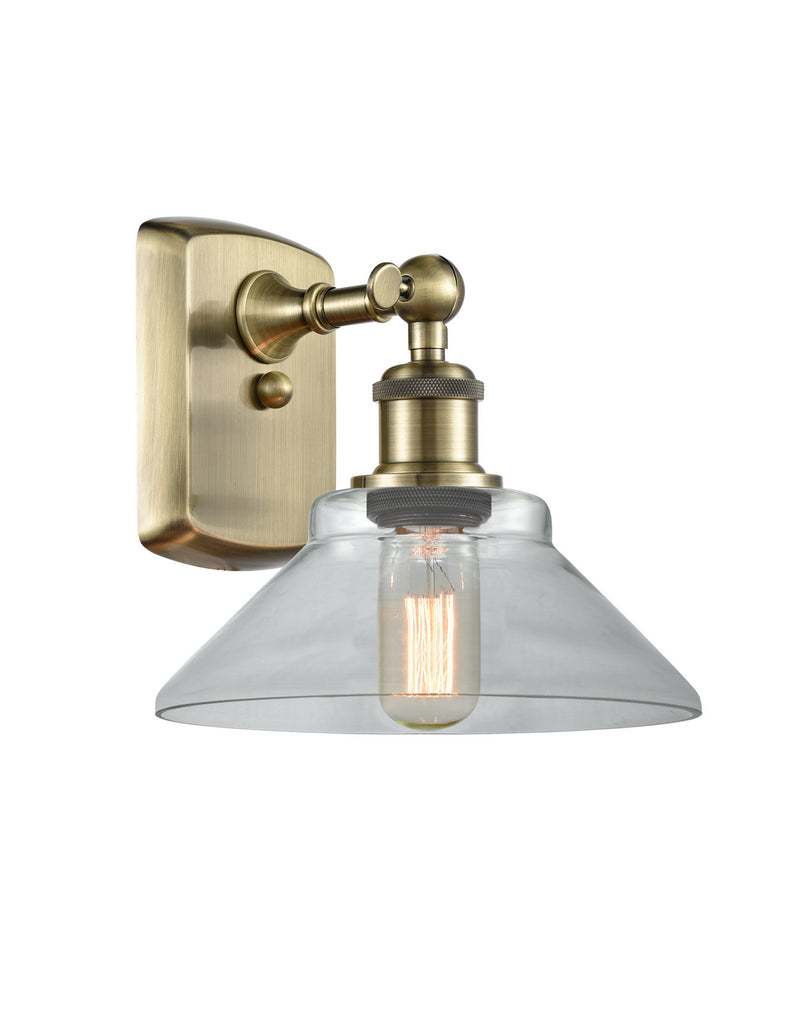 Innovations 516-1W-AB-G132 One Light Wall Sconce, Antique Brass