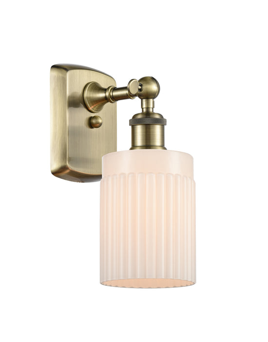 Innovations 516-1W-AB-G341-LED LED Wall Sconce, Antique Brass