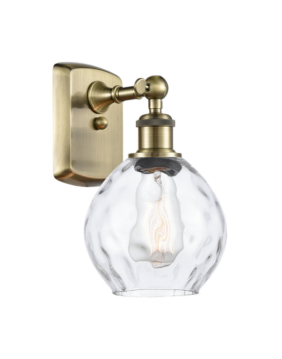 Innovations 516-1W-AB-G362 One Light Wall Sconce, Antique Brass