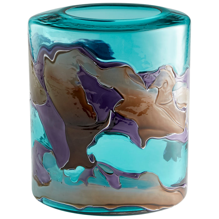 Cyan 10846 Vase, Blue