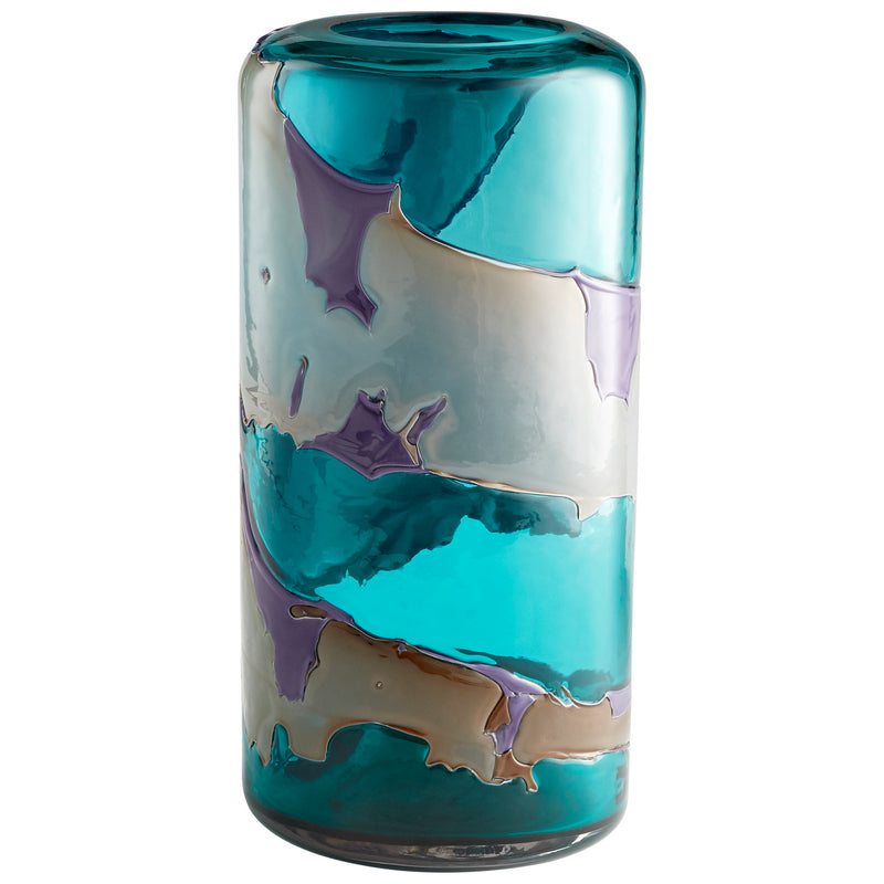 Cyan 10847 Vase, Blue