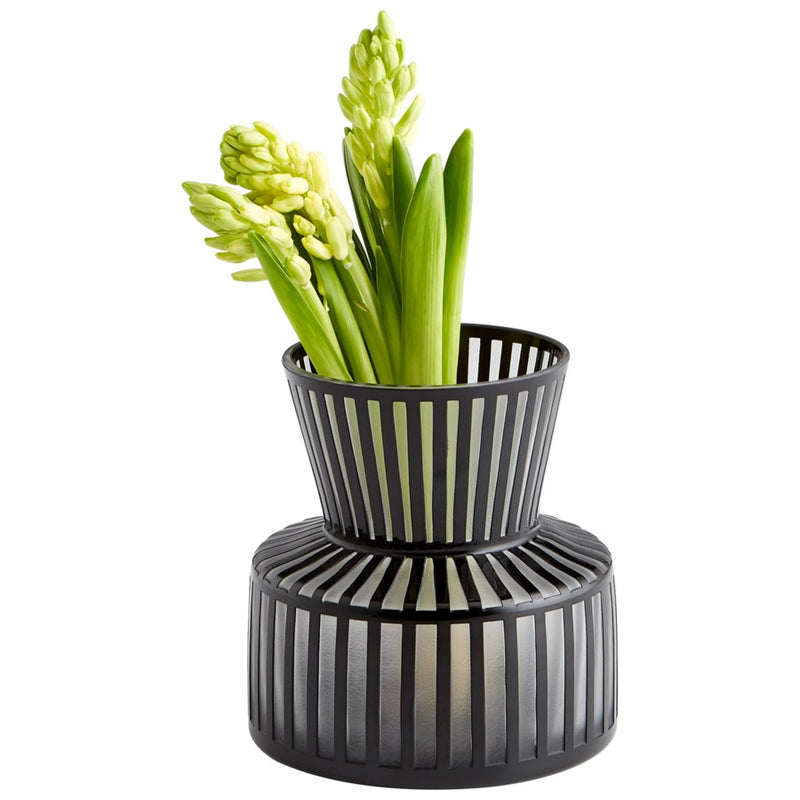 Cyan 10874 Vase, Black