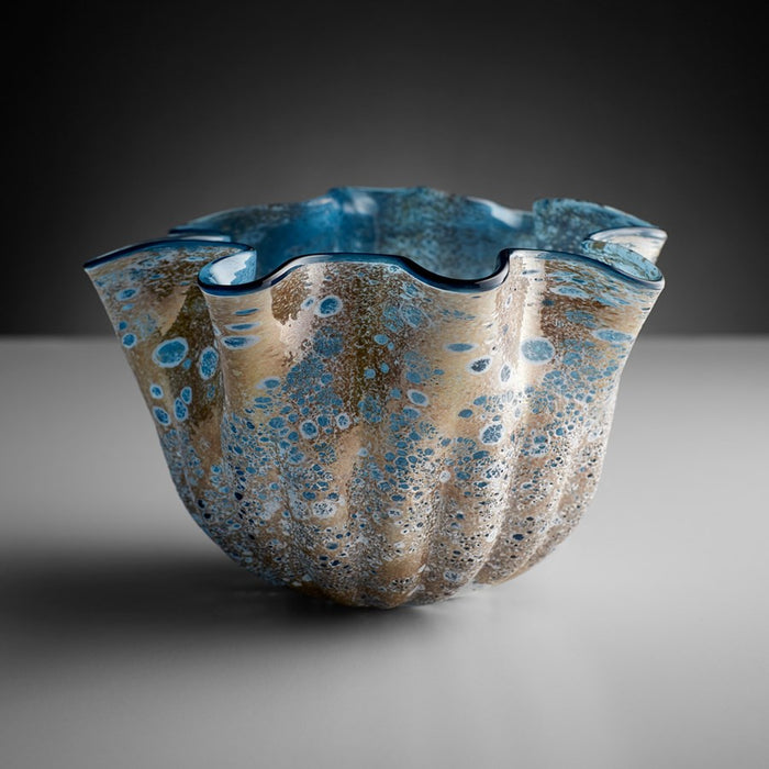Cyan 10877 Vase, Blue