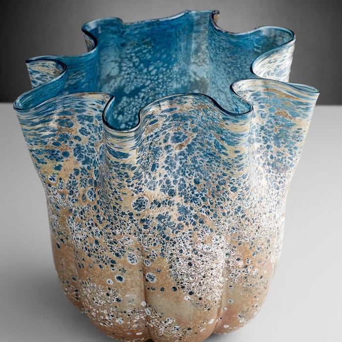 Cyan 10878 Vase, Blue