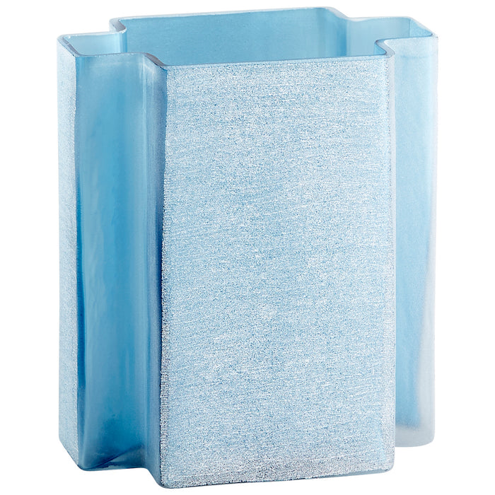 Cyan 10886 Vase, Blue