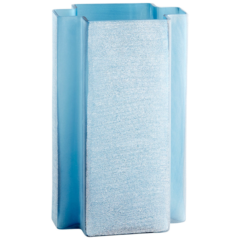 Cyan 10887 Vase, Blue