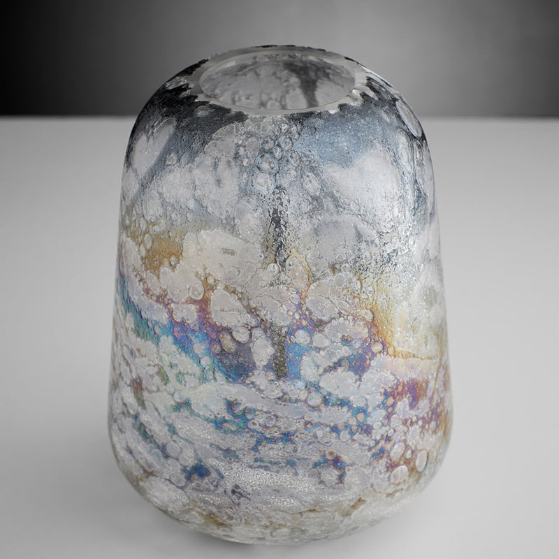 Cyan 10890 Vase, Iridescent