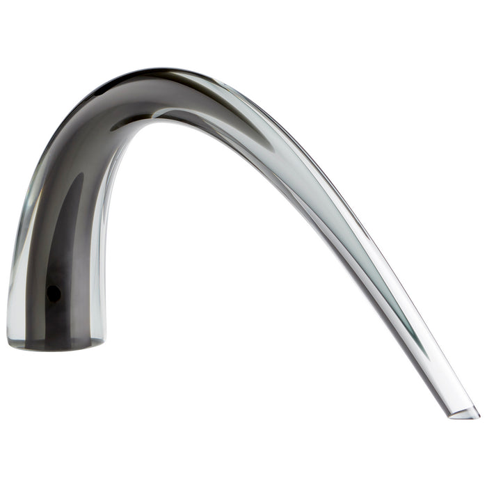 Cyan 10896 Sculpture, Grey And Clear