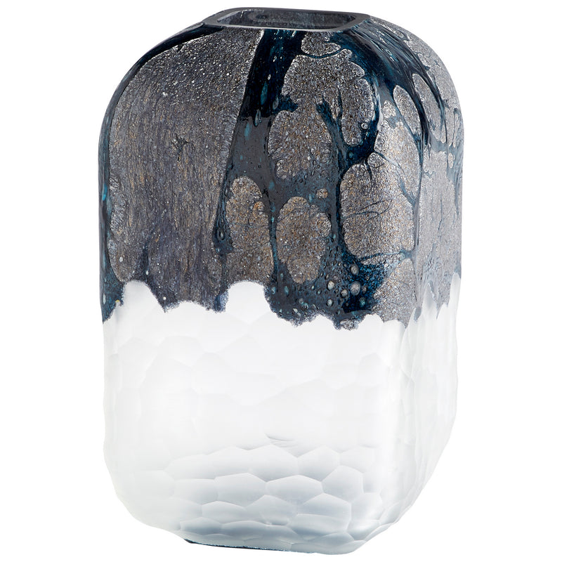 Cyan 10900 Vase, Blue And White