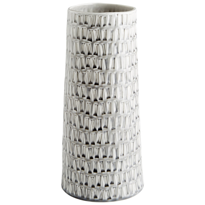Cyan 10914 Vase, Oyster Silver