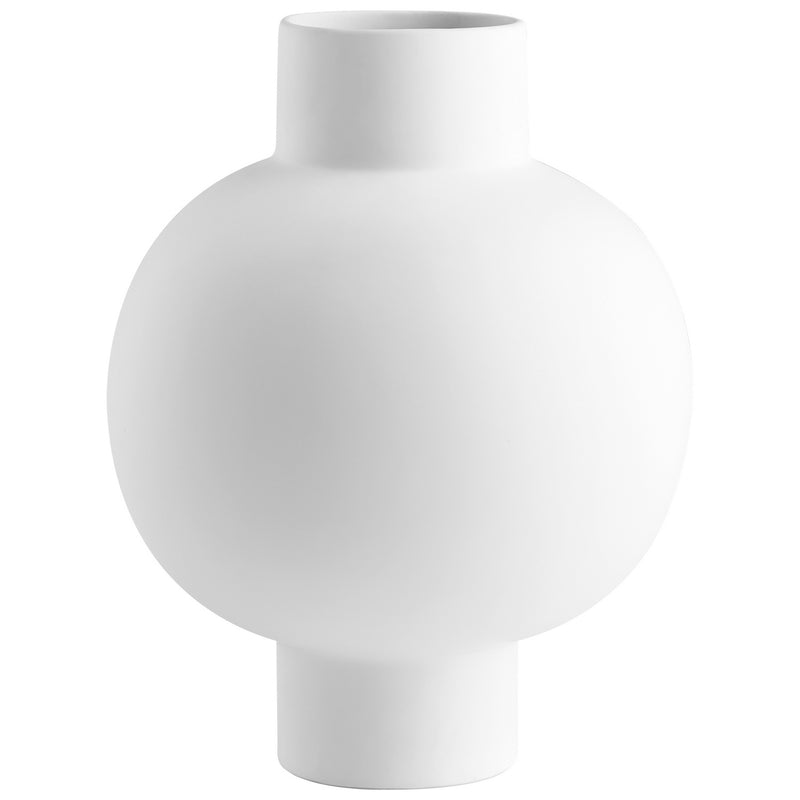 Cyan 10917 Vase, White